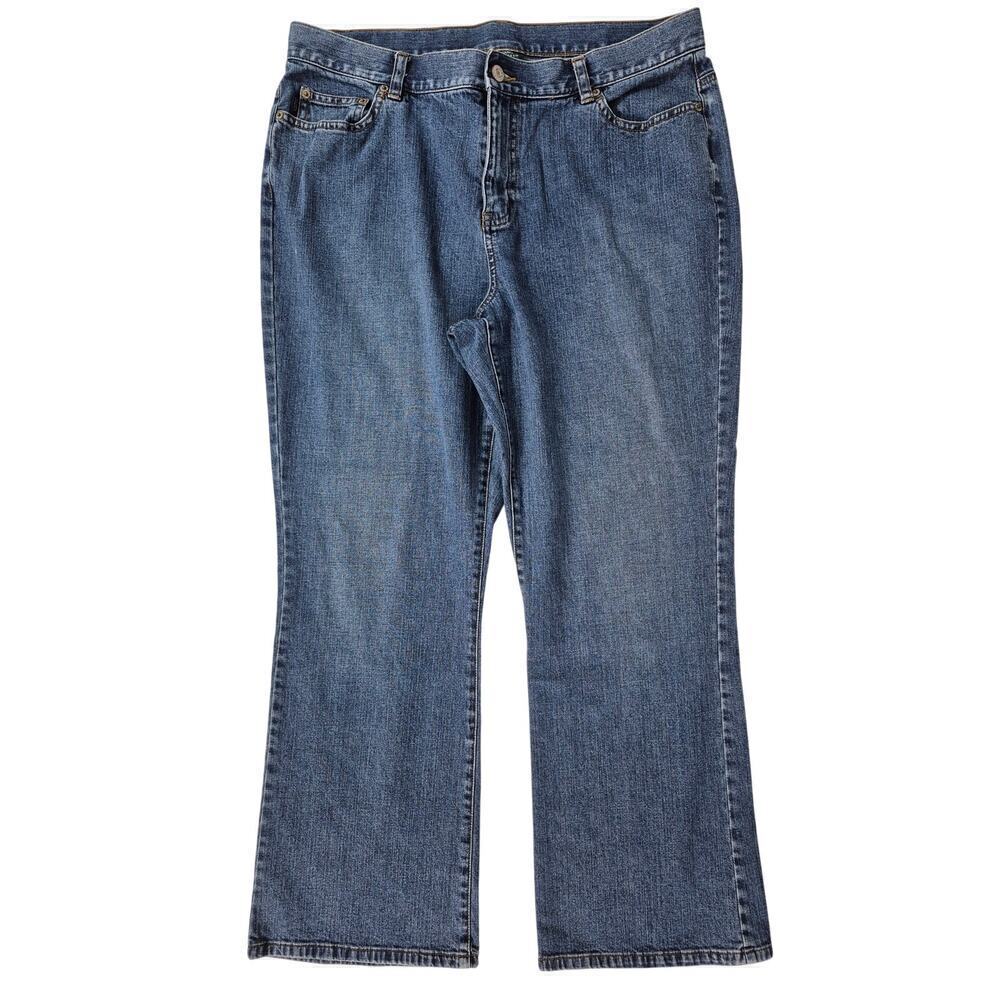 Lauren Jeans Co Ralph Lauren Blue Jeans Womens Sz 14 36/29"